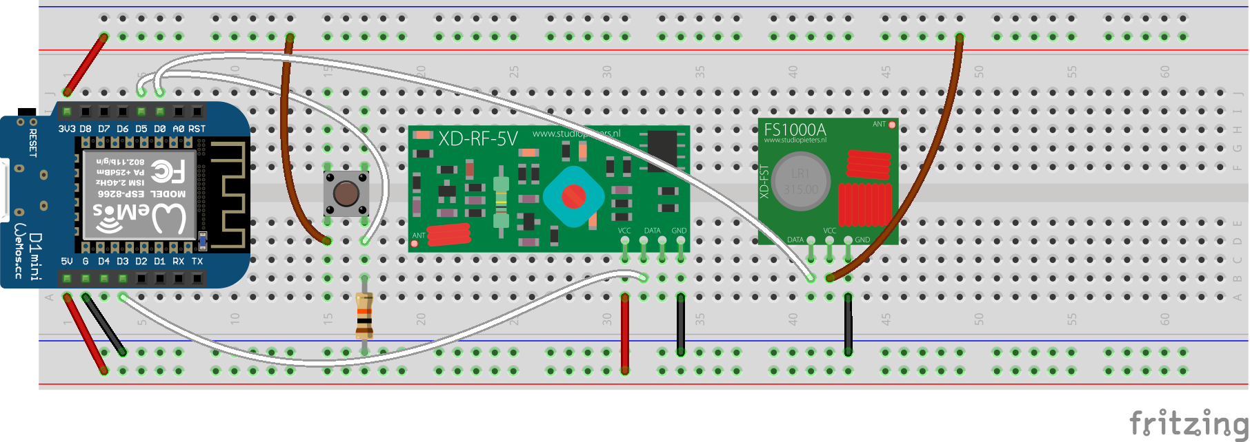 Prototyp - Steckplatine